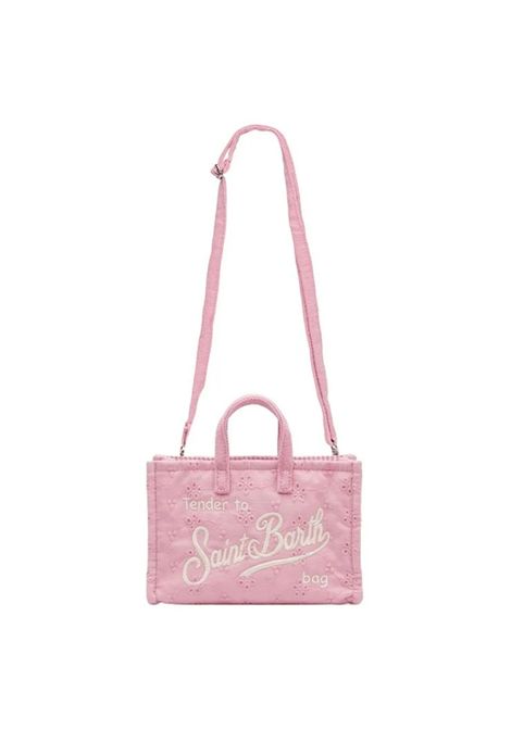 Phone bag in sangallo SAINT BARTH | PHONE012 PHONE BAG SANGALLO03025L COTTON MINI FLOWERS EMB